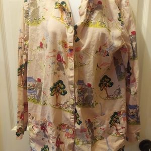 Nick & Nora Parisian Poodle Pajamas Size M